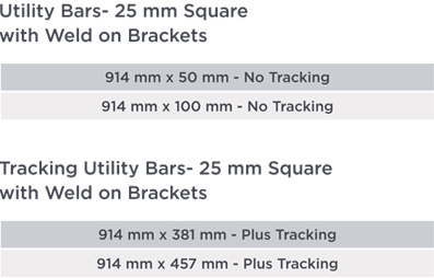 Utility-Bars