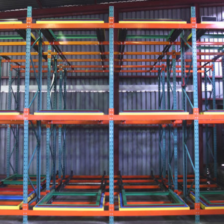 Push-Back Racking