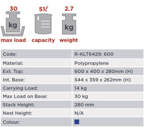 51 Litre Stack Mould