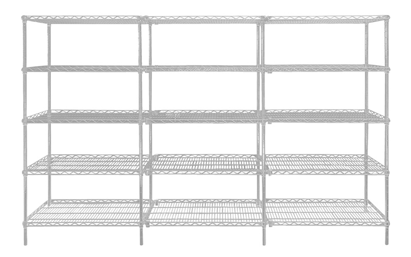 Wire Shelving System Mr Shelf, Wire Mesh Shelving Systems